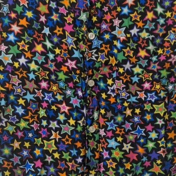 R13 Multistar Tony Button Down Shirt Men Medium - Picture 4 of 6